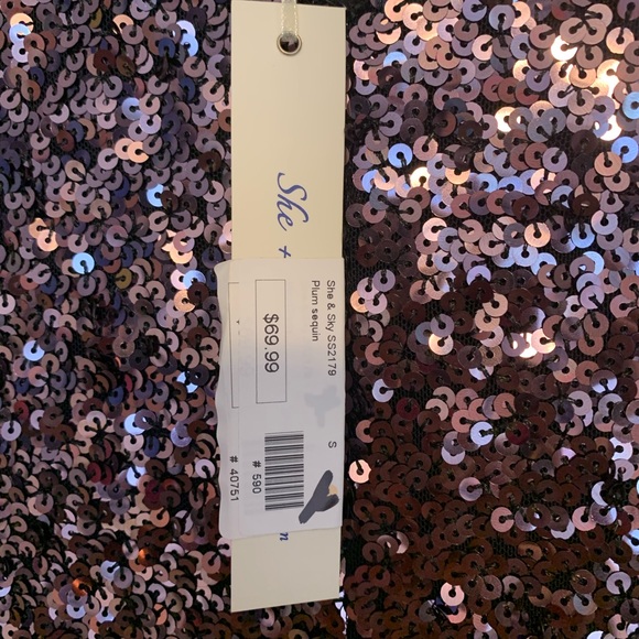 Sparkly outing dress. Size small. - Picture 3 of 3